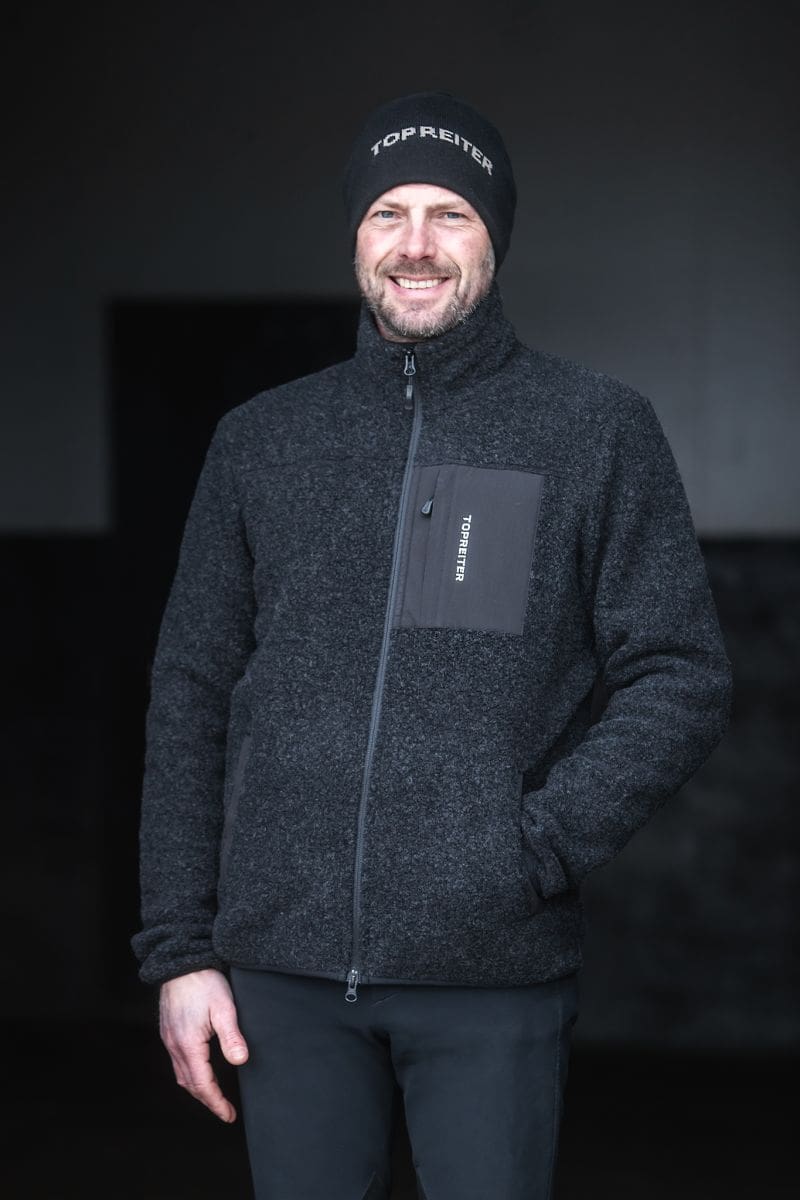 TOP REITER GLAMPI UNISEX WOOL JACKET SORT