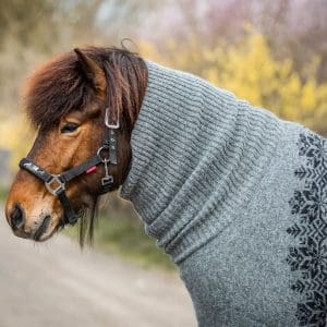 KIDKA TURTLENECK BLANKET GREY
