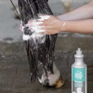 MAGICBRUSH  SHAMPO MED HVETEPROTEIN 1L