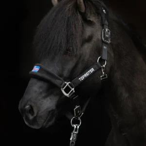 TOP REITER KLAKI GRIME SORT MED FLAGG OG LEIETAU