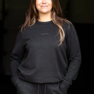 TOP REITER BJÖRT UNISEX GENSER SVART