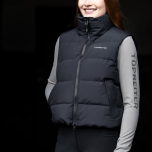 TOP REITER ABEL CROPPED DOWN VEST