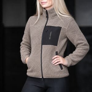 TOP REITER GLAMPI UNISEX JAKKE LYS BRUN
